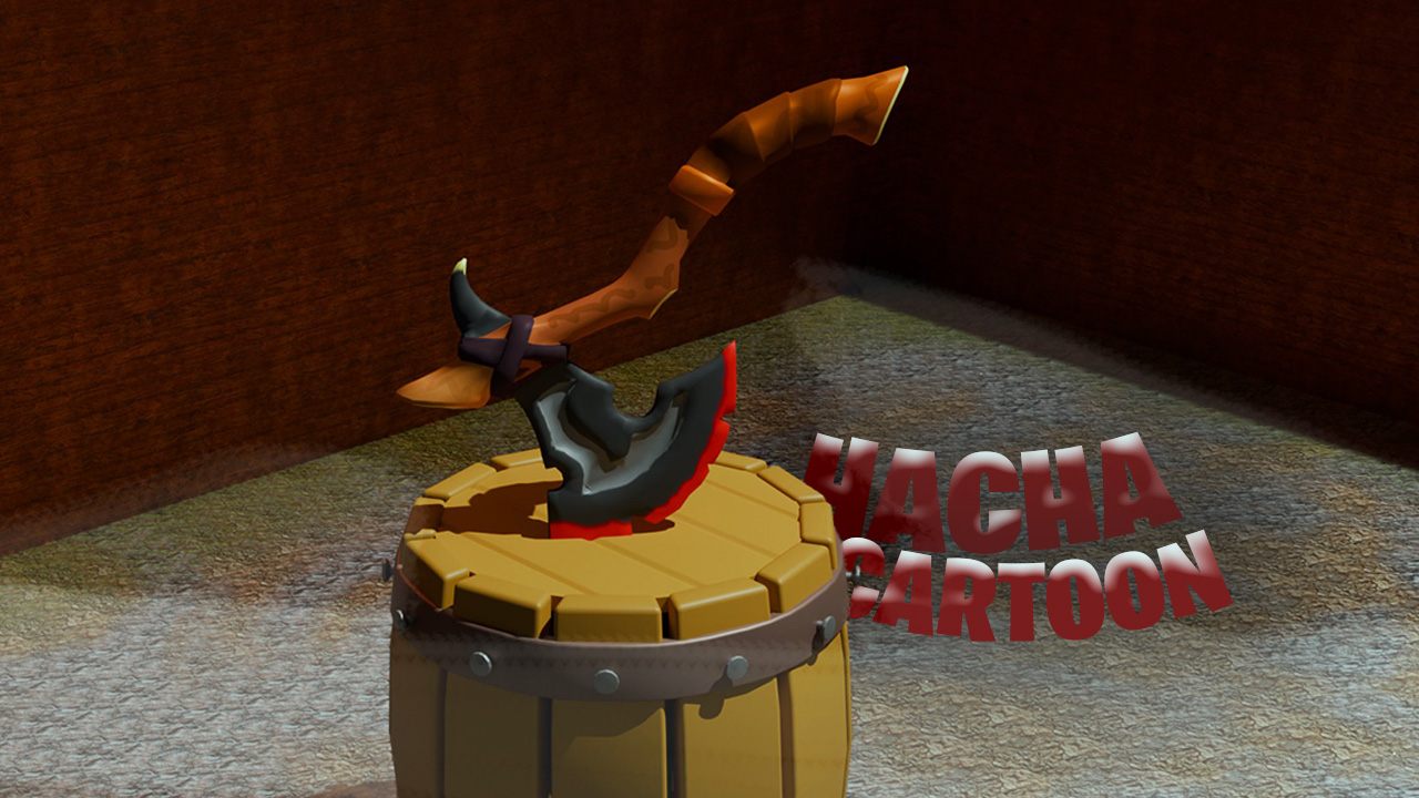 Hacha 3d