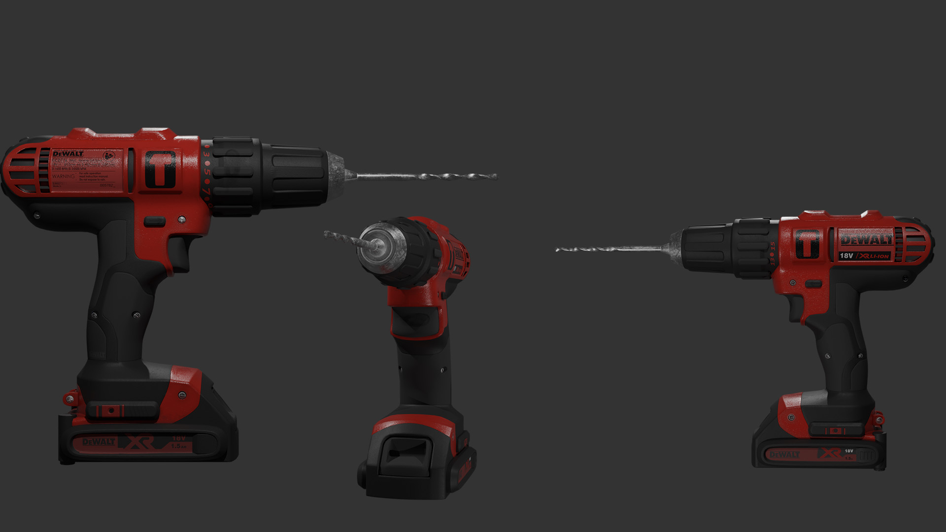 Taladro 3d